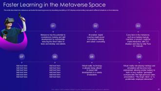 Metaverse IT Powerpoint Presentation Slides