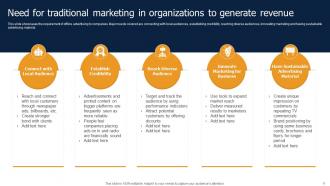 Methods To Implement Traditional Marketing MKT CD V