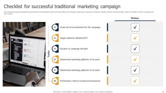 Methods To Implement Traditional Marketing MKT CD V