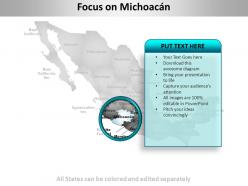 Mexico country powerpoint maps