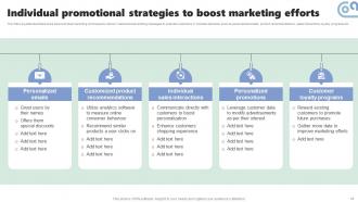 Micromarketing Strategies For Personalized Customer Experience MKT CD V Template Analytical