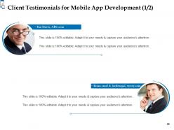 Mobile app development proposal template powerpoint presentation slides