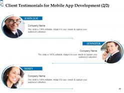 Mobile app development proposal template powerpoint presentation slides