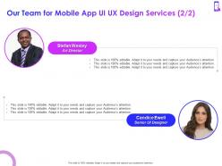 Mobile app ui ux design improvement proposal powerpoint presentation slides