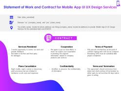 Mobile app ui ux design improvement proposal powerpoint presentation slides