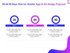 Mobile app ui ux design improvement proposal powerpoint presentation slides