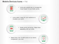 Mobile internet communication message ppt icons graphics