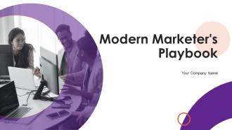 Modern Marketers Playbook Powerpoint Presentation Slides