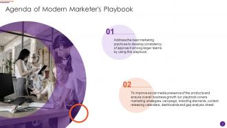 Modern Marketers Playbook Powerpoint Presentation Slides