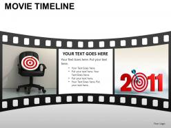 Movie timeline powerpoint presentation slides