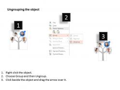 Mu team introduction tree and icons powerpoint template