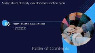 Multicultural Diversity Development Action Plan Powerpoint Presentation Slides