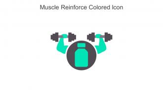 Muscle Reinforce Colored Icon In Powerpoint Pptx Png And Editable Eps Format