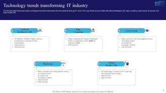 Navigating The Information Technology Landscape Comprehensive Market Analysis Complete Deck MKT CD V Researched Captivating