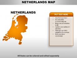 Netherlands country powerpoint maps