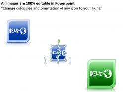 Networking icons style 2 powerpoint presentation slides db