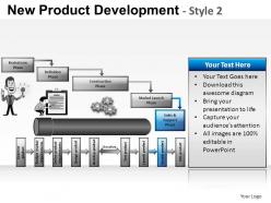 New product development 2 powerpoint presentation slides