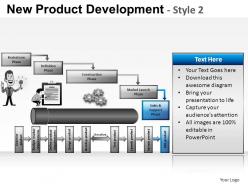 New product development 2 powerpoint presentation slides