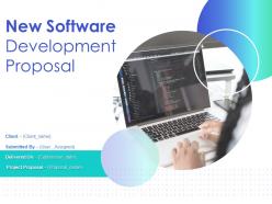 New software development proposal powerpoint presentation slides