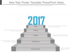 New year poster template powerpoint ideas