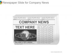 6980814 style variety 2 newspaper 1 piece powerpoint presentation diagram infographic slide