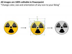 Nuclear power circles powerpoint presentation slides db