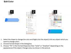 Nx three staged tags and icons powerpoint template