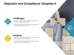 Objection And Compliance Powerpoint Presentation Slides