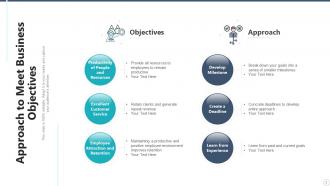 Objective And Approach Powerpoint Ppt Template Bundles