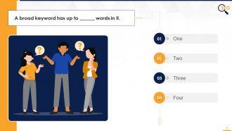 Objective Type Questions Around Keyword Research In SEO Edu Ppt