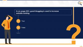 Objective Type Questions On Search Engine Optimization Edu Ppt