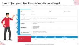 Objectives Deliverables And Target Powerpoint PPT Template Bundles