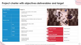 Objectives Deliverables And Target Powerpoint PPT Template Bundles