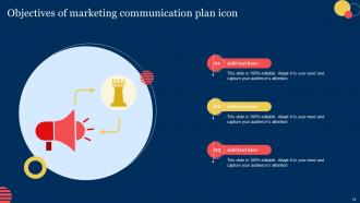 Objectives Of Communication Plan Powerpoint PPT Template Bundles Designed Best