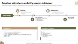 Office Space And Facility Management Services Powerpoint Presentation Slides