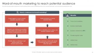 Offline Media to Reach Target Audience MKT CD V