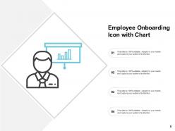 Onboarding icon organisation structure trainer manager client customer