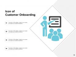 Onboarding icon organisation structure trainer manager client customer