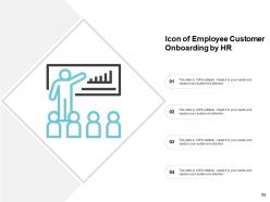 Onboarding icon organisation structure trainer manager client customer