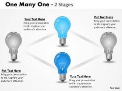 One many one 2 stages 1