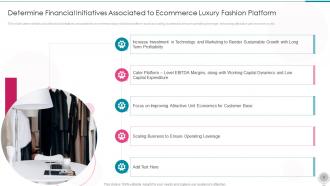 Online Luxury Fashion Platform Investor Funding Elevator Pitch Deck Ppt Template