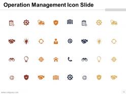 Operation Management Powerpoint Presentation Slides