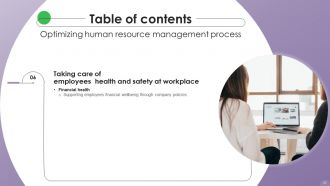 Optimizing Human Resource Management Process Powerpoint Presentation Slides