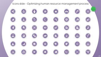 Optimizing Human Resource Management Process Powerpoint Presentation Slides