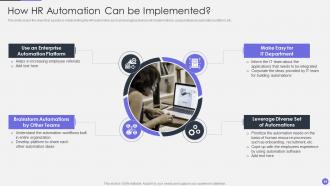 Optimizing Human Resource Workflow Processes Complete Deck