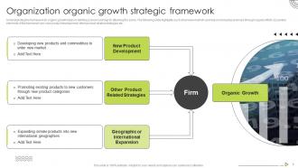 Organic Strategy To Help Business Grow Strategy CD