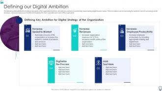 Organization IT Transformation Roadmap Powerpoint Presentation Slides