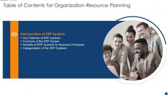 Organization Resource Planning Powerpoint Presentation Slides