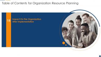 Organization Resource Planning Powerpoint Presentation Slides