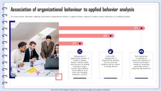 Organizational Behavior Management Powerpoint Presentation Slides Engaging Editable